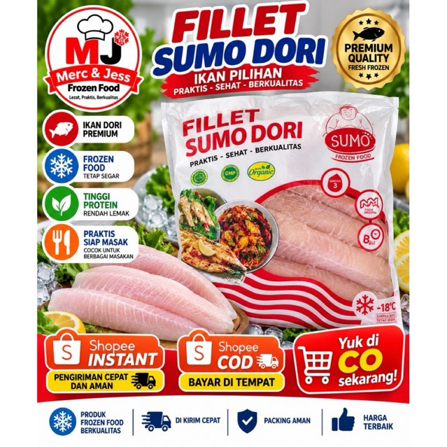 Ikan Dori Sumo Fillet (Fillet SumoDori)