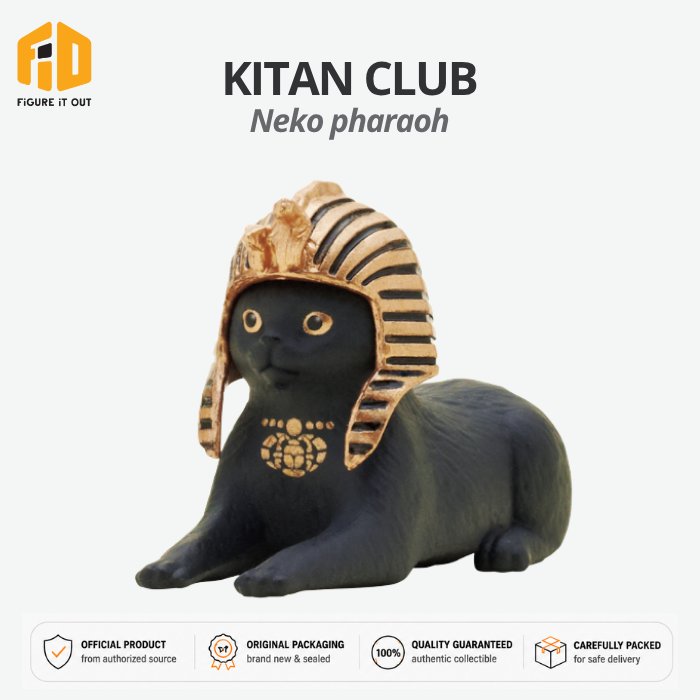 FIO KITAN Club Pharaoh Cat Figure / Neko Pharaoh Blindbox