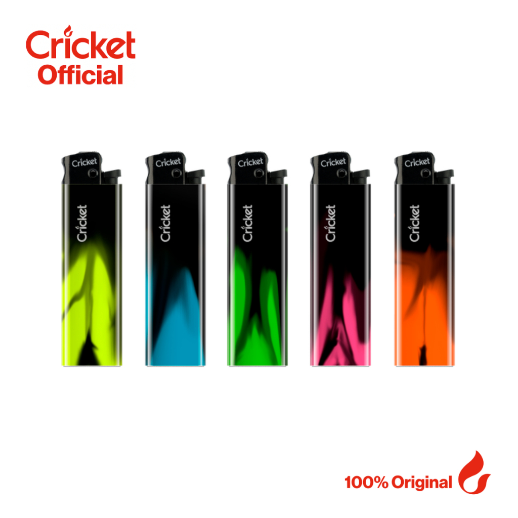 Korek Api Cricket Seri Fusion Intense- 5 Buah