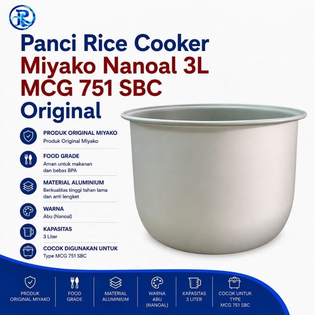 INNERPAN / PANCI MAGIC COM MIYAKO 3 LITER MCG-751 SBC ORIGINAL