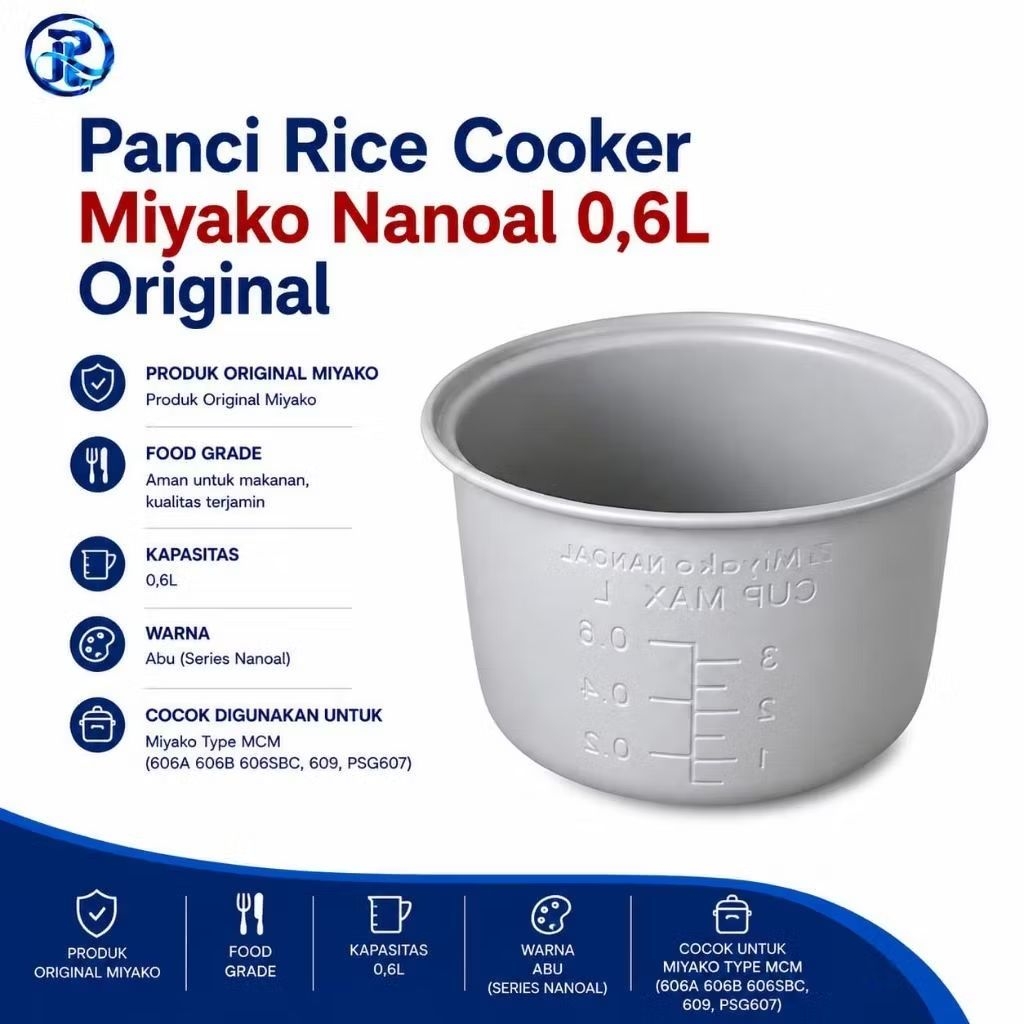 INNERPOT NANOAL / PANCI MAGIC COM MIYAKO NANOAL 0.6 LITER ORIGINAL