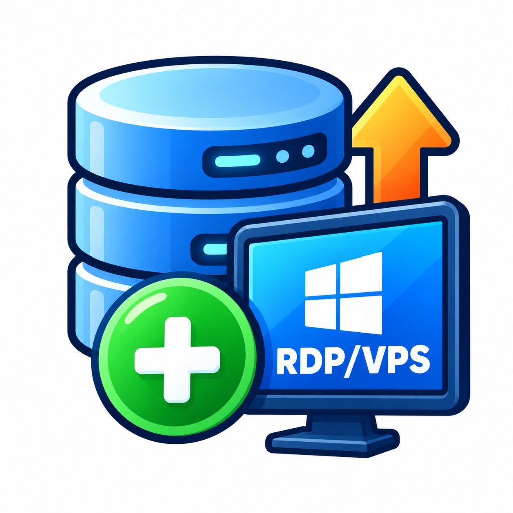 Add Storage RDP/VPS