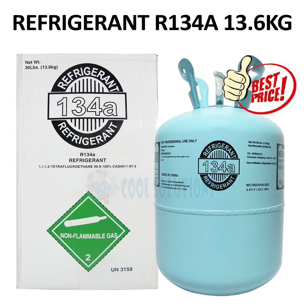 Refrigerant R134A / 134A - 13.6 Kg