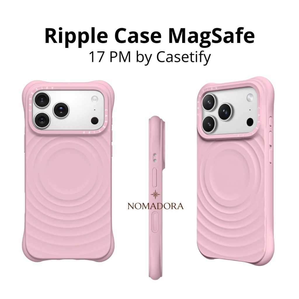 Nomadora Case Iphone 17PM Casetify Case Magsafe Ripple Case Casetify Polkadot Rmwa case hp