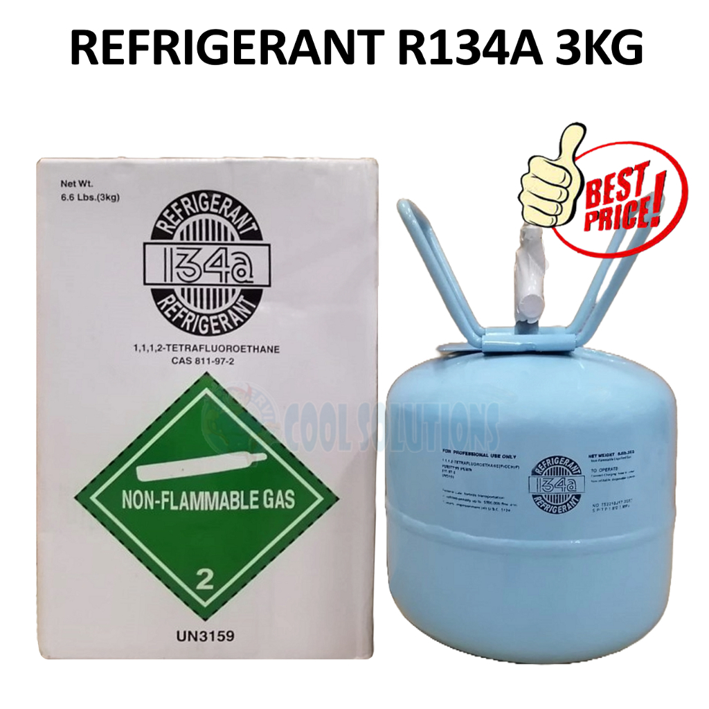 Refrigerant R134A - 3 Kg