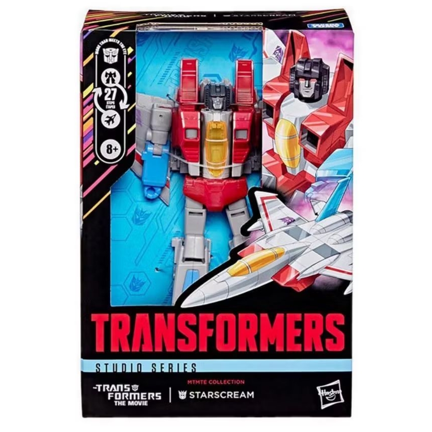 Transformers Studio Series MTMTE Collection Starscream Voyager Class 40th Anniversary