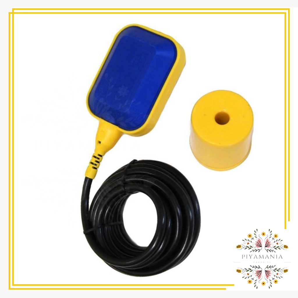PIYAMANIA Sensor Pelampung Pompa Air Celup 2 meter Fluid Level Otomatis Toren Float Switch