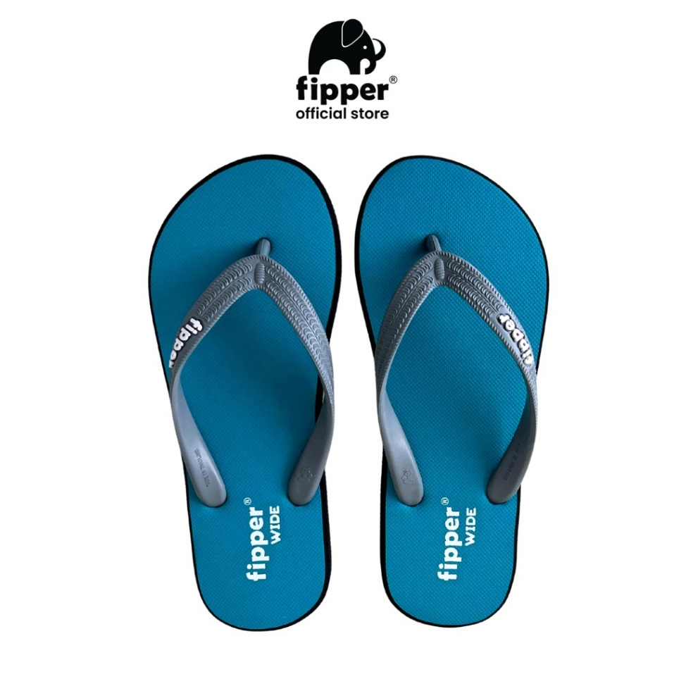Fipper - Wide Turquoise / Black / Grey