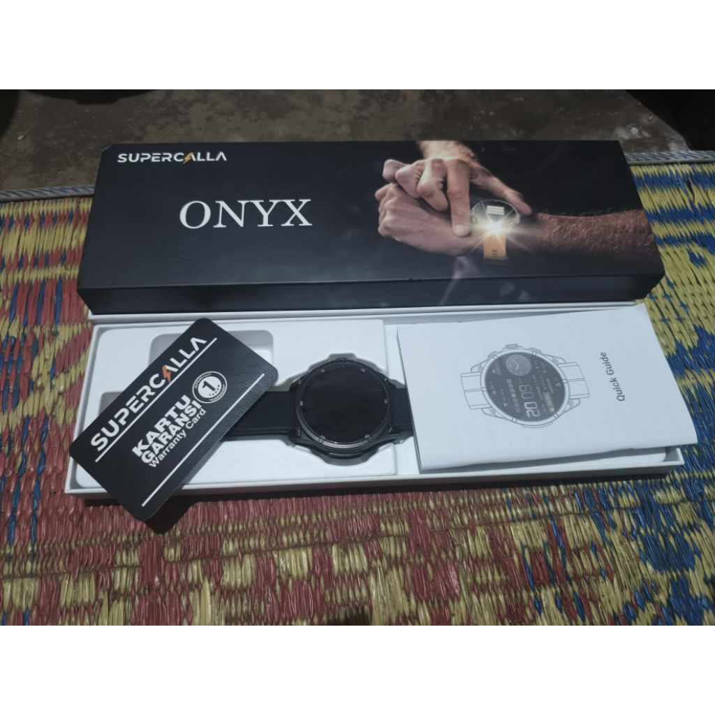 smartwatch supercalla onyx