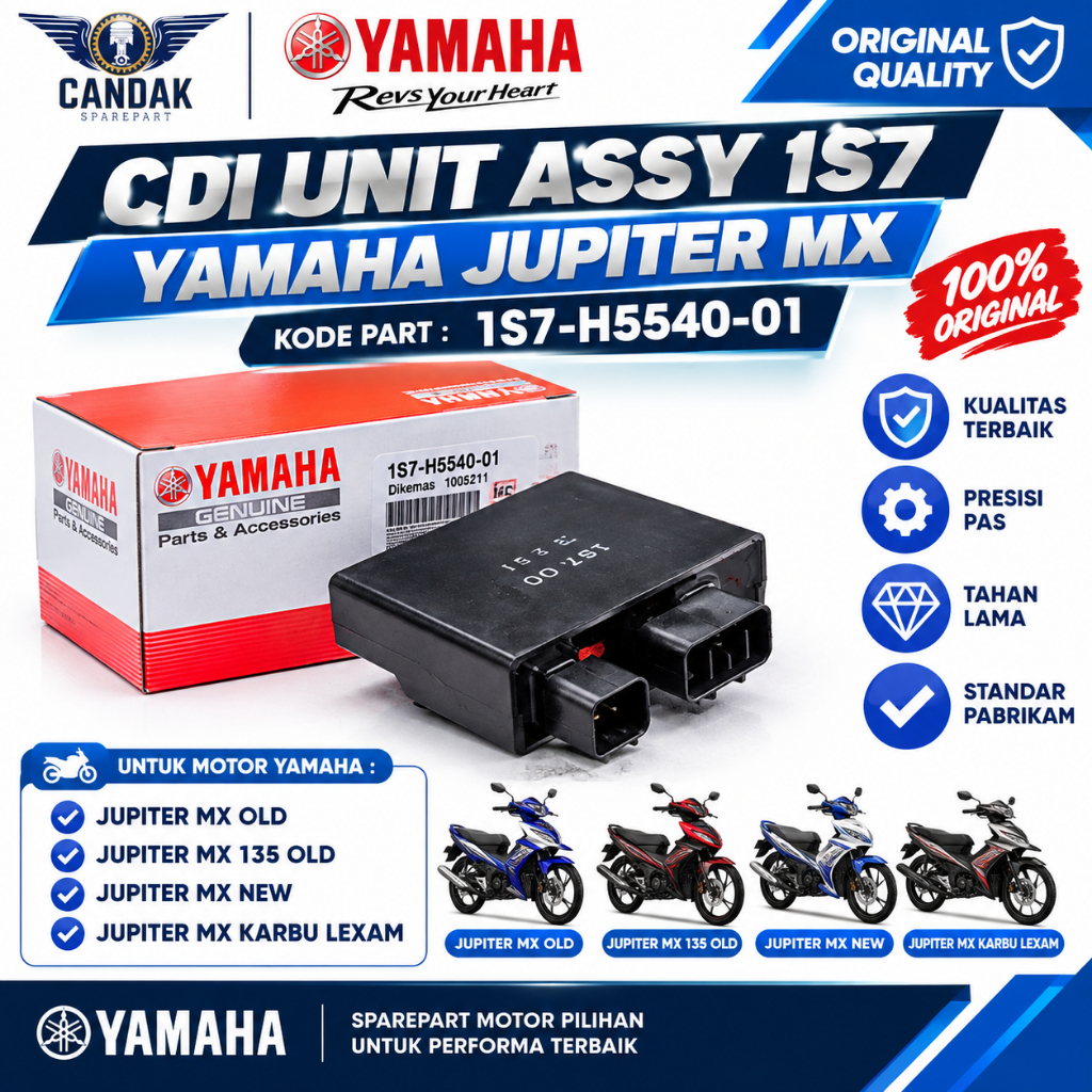 cdi jupiter mx 135 ori - cdi brt jupiter mx new 135 - cdi brt jupiter mx old - 1S7-H5540-01