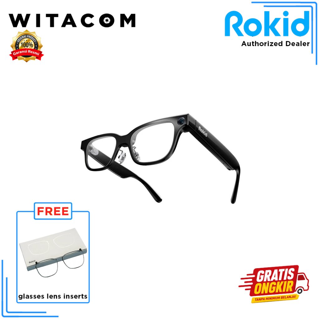 Rokid Glasses Smart AI Glasses Black - Original