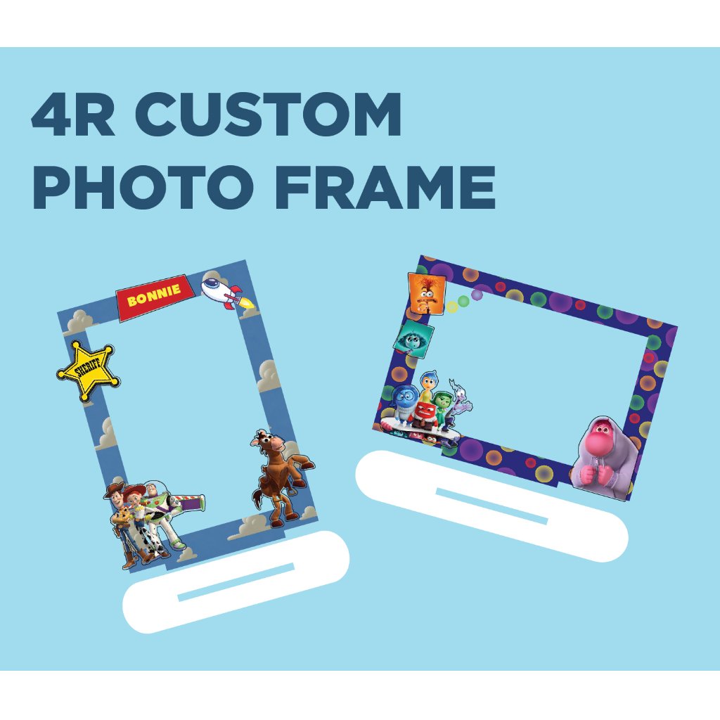 4R Custom Photo Frame Acrylic / Bingkai Akrilik 4R