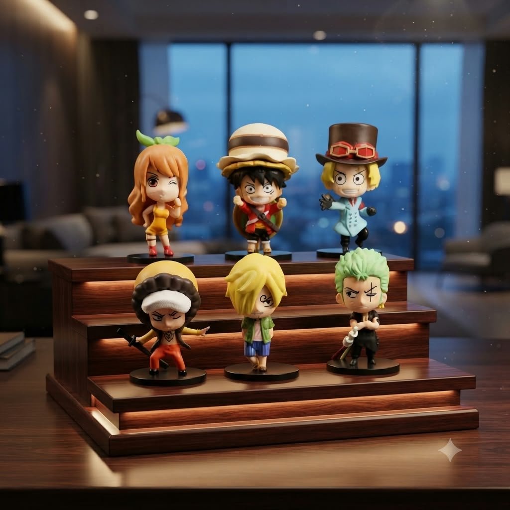 Figure Anime Onepiece Movie Stampede Luffy Zoro set of 6pcs