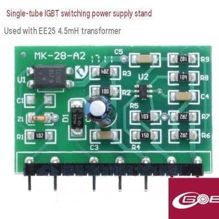 Modul PCB Aux Power Supply Mesin Las Inverter IGBT ±15V Vertical Board MK-28-A2 (8327C)