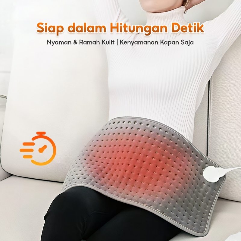 ALLTOU Bantal Panas Terapi 55 Tingkat Panas Cepat Mat Pereda Nyeri Kesehatan Bantal Listrik Terapi E