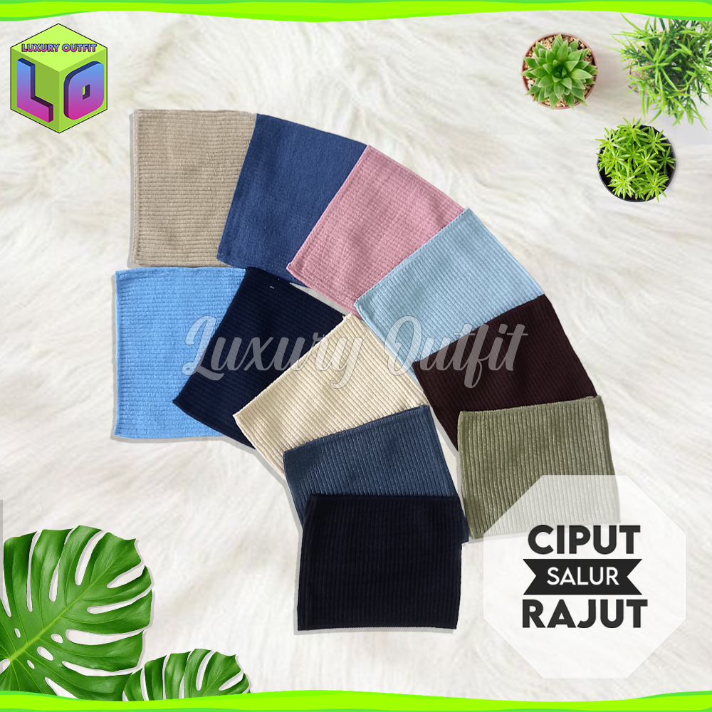 Ciput Rajut 1 Warna Dalaman Badana Kaos Cepol Hijab Muslim Turki Anti Budek Daleman Siput Jilbab Ins
