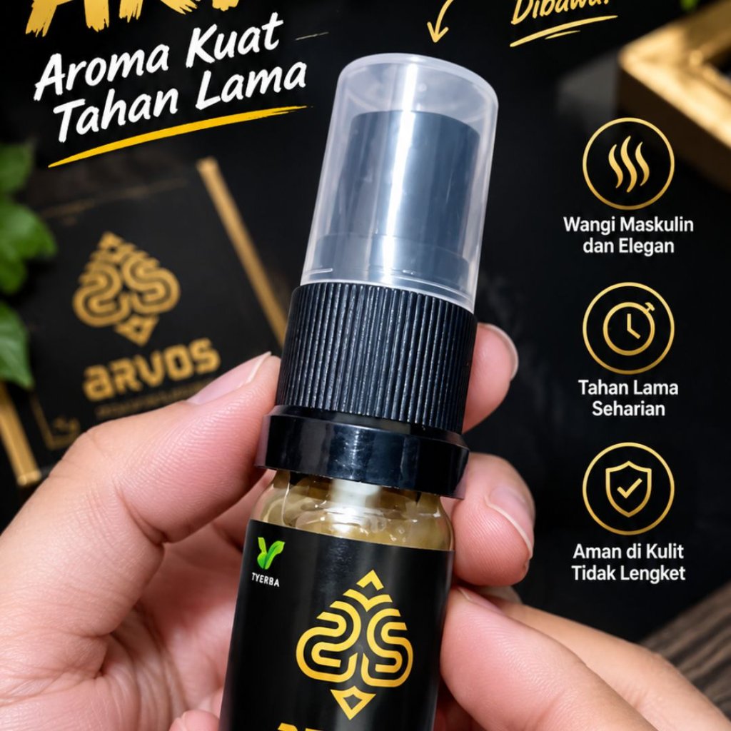 Arvos Spray (BPOM) Pria - Tahan Lama Tidak Mati Rasa
