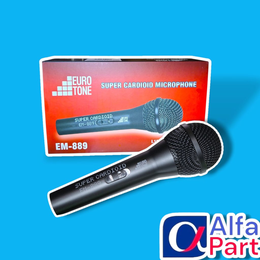 MIC EURO TONE SUPER CARDIOID MICROPHONE EM 889