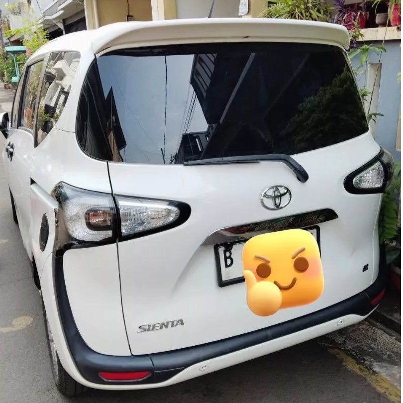 Spoiler Sienta Without Lamp / Spoiler Sienta Tanpa Lampu KJS
