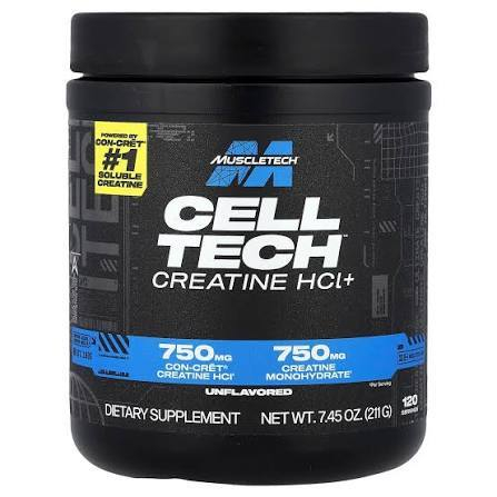 Muscletech Celltech Creatine HCL+ 120 Serving - Suplemen Cell Tech Kreatin