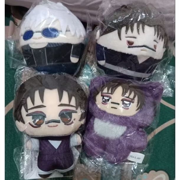 READY STOCK jujutsu kaisen fuwa gojo satoru chimike choso chibigurumi choso fuwa kuji choso