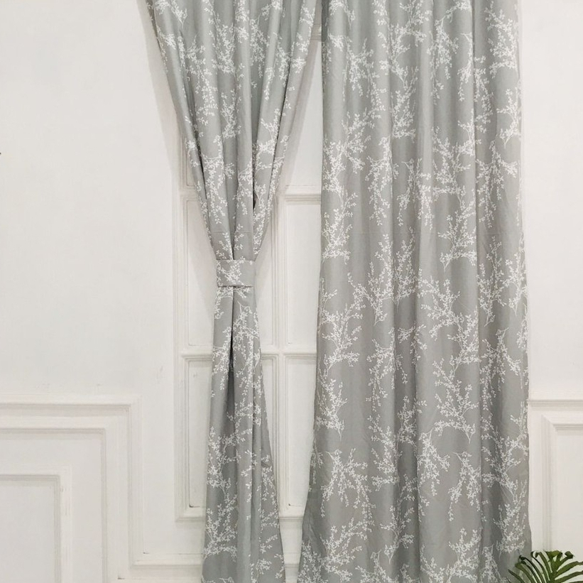GORDEN SMOKERING SAKURA WHITE  ABU-ABU 2X1M MEWAH MINIMALIS