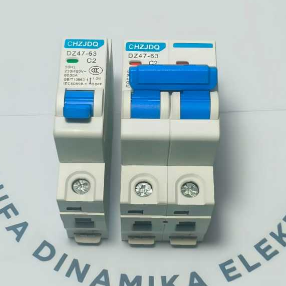 MCB 1P 2A,4A,6A,10A, MCB 2P 2A,6A,10A