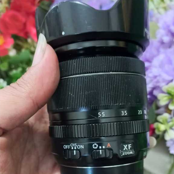 Lensa Kit FUJINON FUJIFILM XF ZOOM 18-55mm F2.8/3.5 Wide Second Bekas