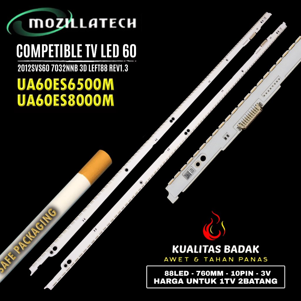 BACKLIGHT TV SAMSUNG UA60ES6500M 60ES6500 UA60ES8000M 60ES8000 2012SVS60 7032NNB 3D LEFT88 REV1.3