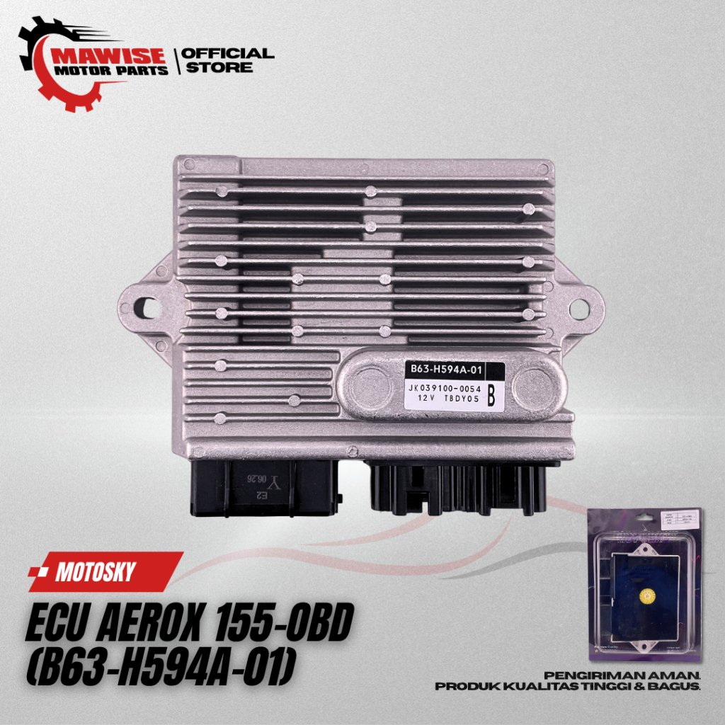 ECU AEROX 155 - OBD (B63-H594A-01) MOTOSKY - ECU SGCU YAMAHA AEROX 155 NON KEYLESS TIPE B / C
