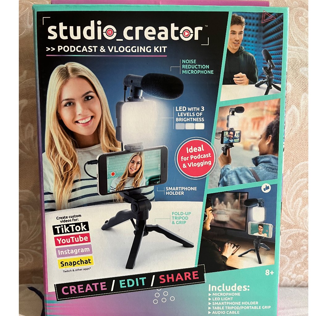 Studio Creator Podcast & Vlogging kit