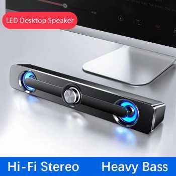 SADA Speaker Desktop Bluetooth HiFi Stereo Lossless Decoding AUX 3W - V-111