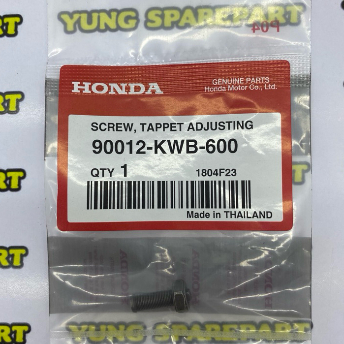 90012-KWB-600 BAUT MUR SETELAN KLEP HONDA BEAT SCOOPY VARIO PCX ADV SUPRA BLADE KARISMA