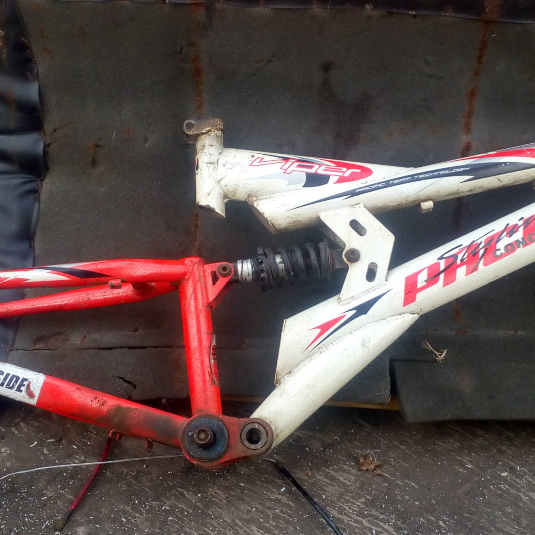 frame fullsus mtb 20 inch