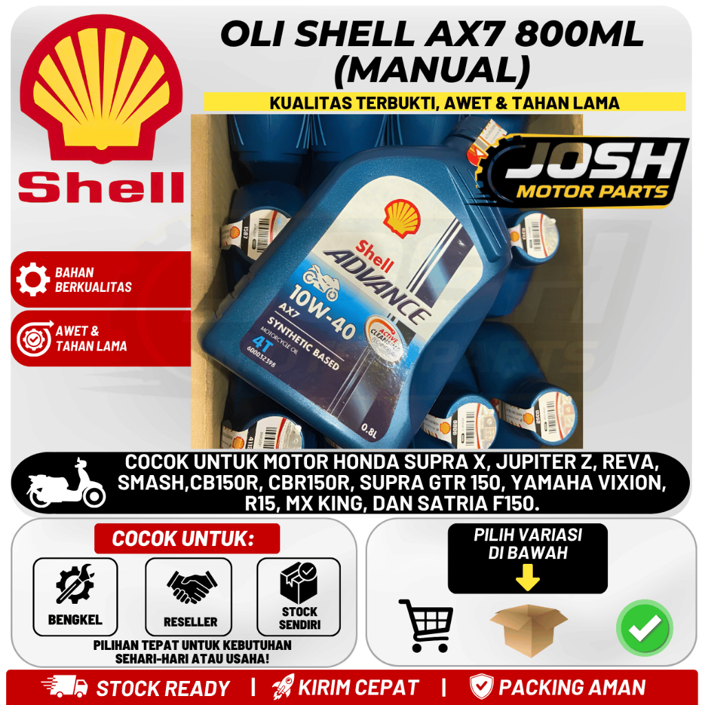 OLI SHELL AX7 800ML (MANUAL) 1DUS