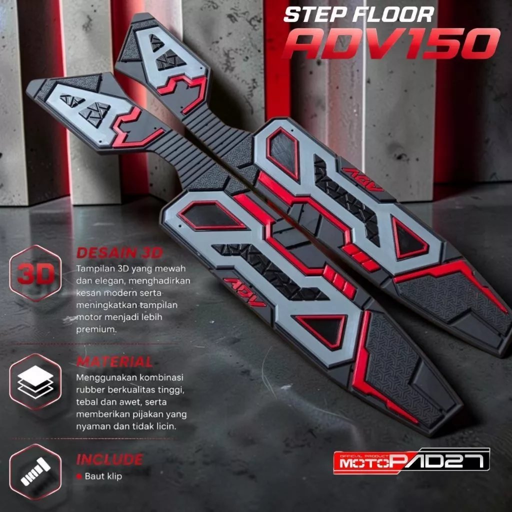 karpet step floor karpet adv 150 pijakan kaki adv 150