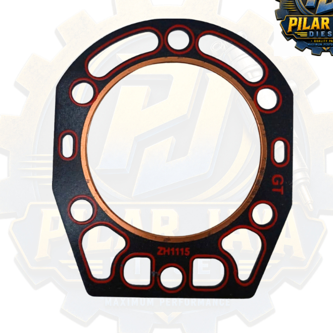 GT Gasket Cylinder Head ZH1115 6H Packing Cylinder Head ZH1115 GT Gasket Kepala Silinder