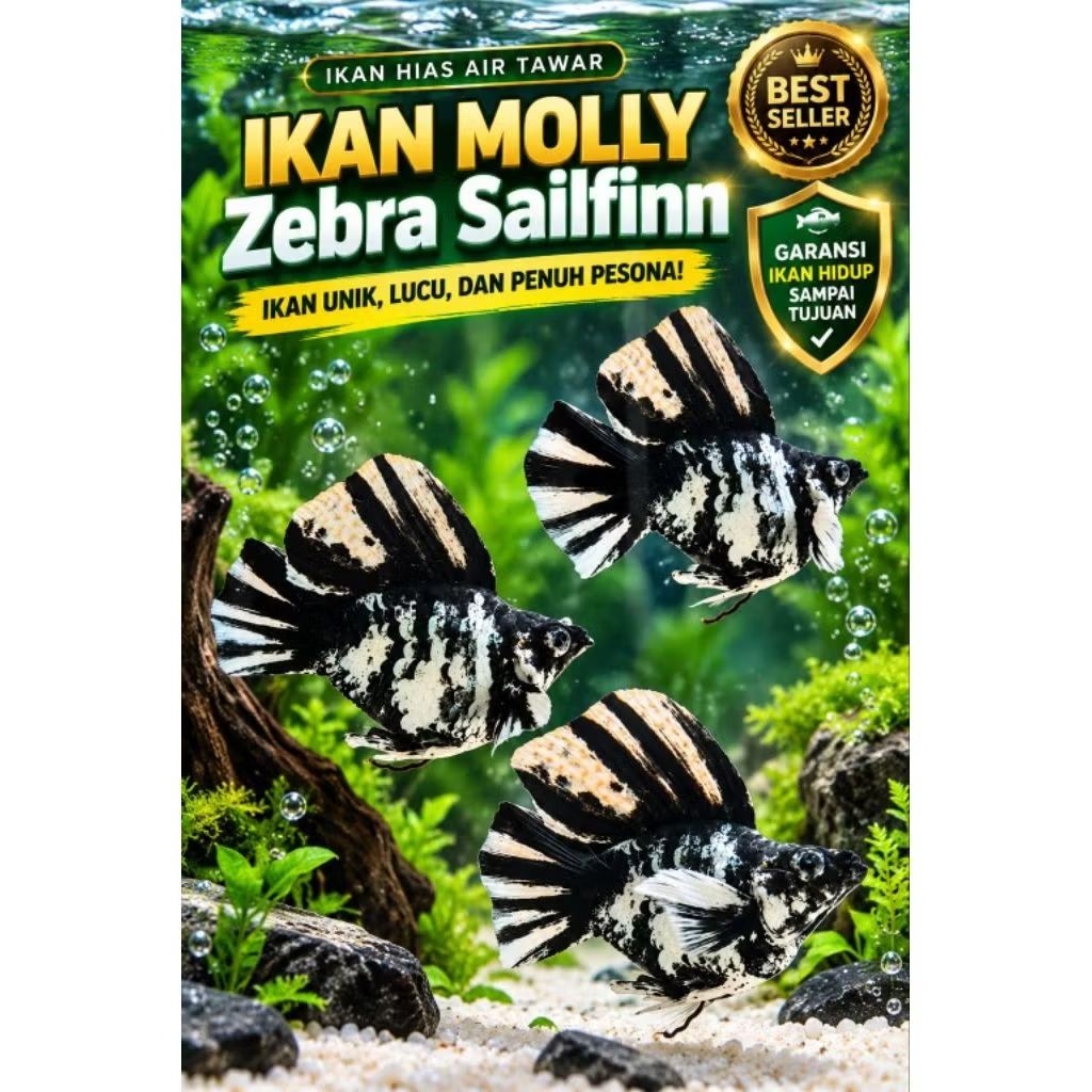 Molly Zebra Premium
