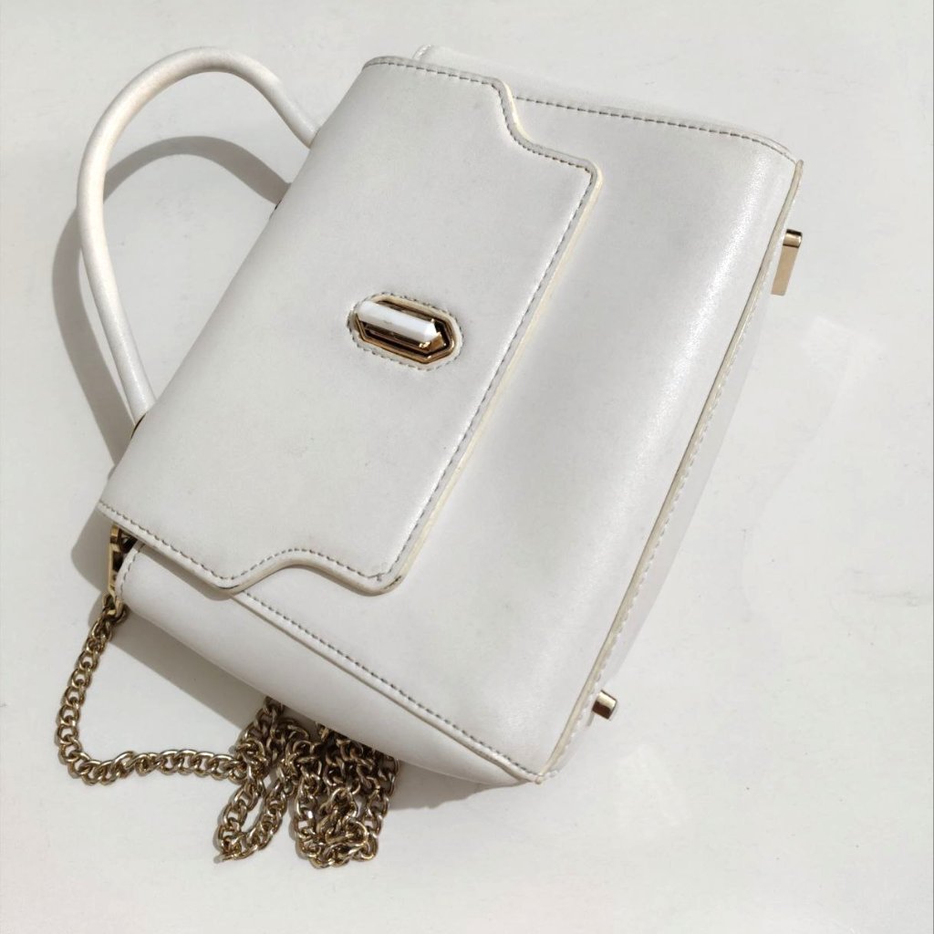 Tas Selempang Putih Pedro - CTS011