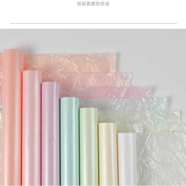 kertas  buket pearl gliter, kertas buket tisu,kertas buket serut 15