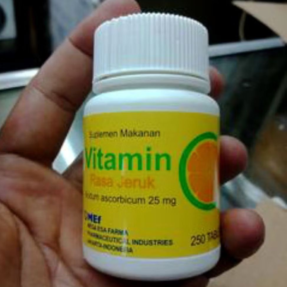 VITAMIN C 25 mg BOTOL 250 TABLET