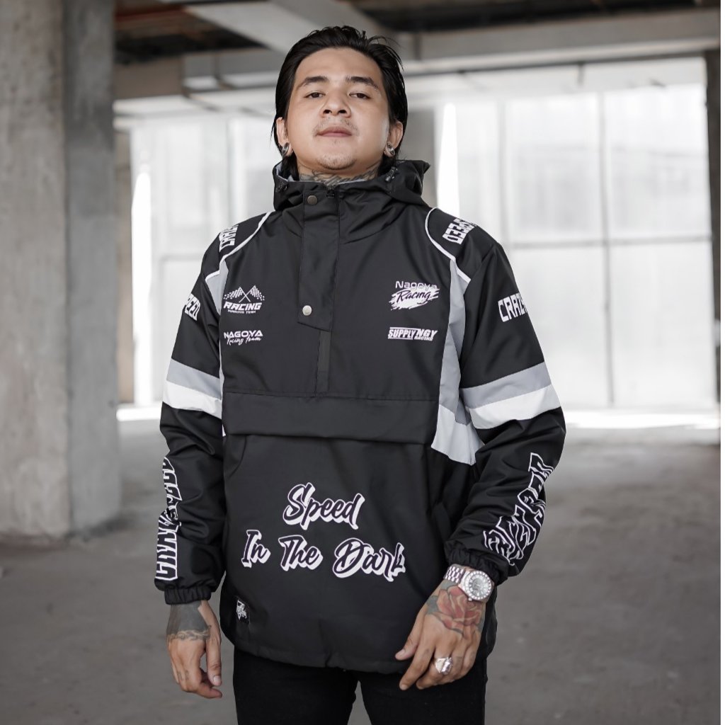 NAGOYA ORIGINAL Racing Jaket - Jaket Cagoule Nascar Speed - Jaket Parasut Pria Wanita