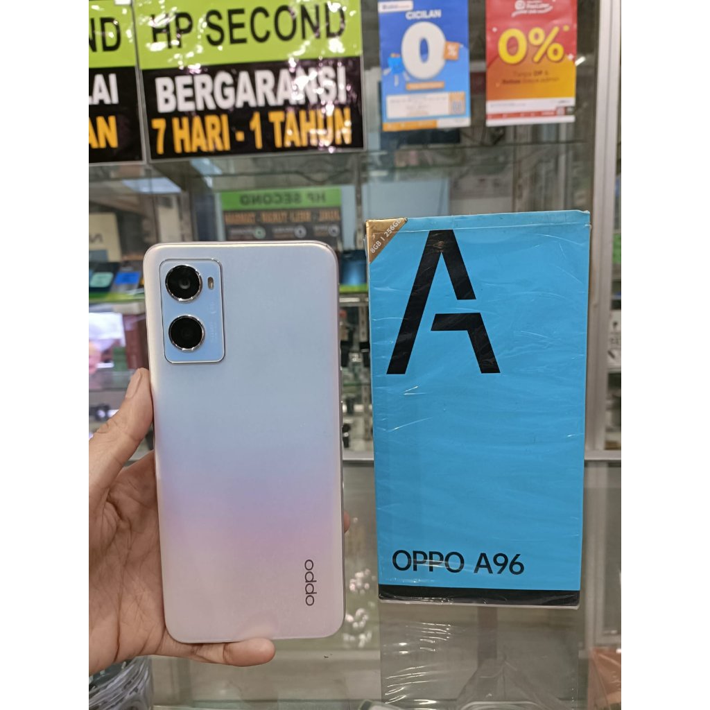 OPPO A96 8/256GB 8 256 SECOND SEKEN BEKAS RAM 8 INTERNAL 256