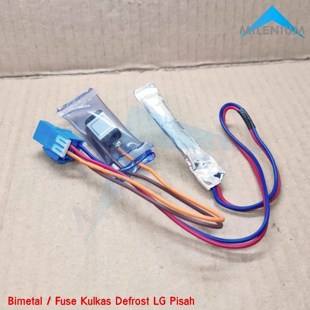 Bimetal Kulkas LG 2 Pintu Model Pisah / Defrost Fuse / Bimetal Fuse LG