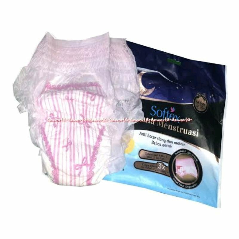 Softek Celana Menstruasi jumbo 10 Pcs Repack