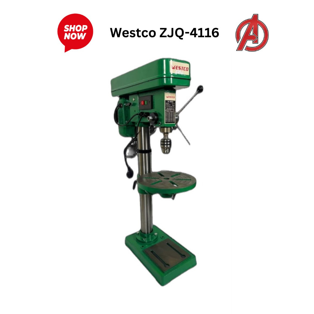 Mesin Bor Duduk Westco ZJQ-4116 16mm 550watt 220V/ Bench Drill Westco ZJQ-4116 16mm