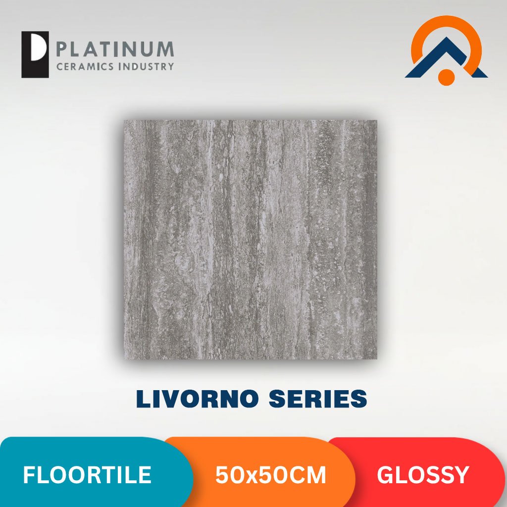 Keramik Lantai Platinum Livorno Series Rectified 50x50 cm Kw 1