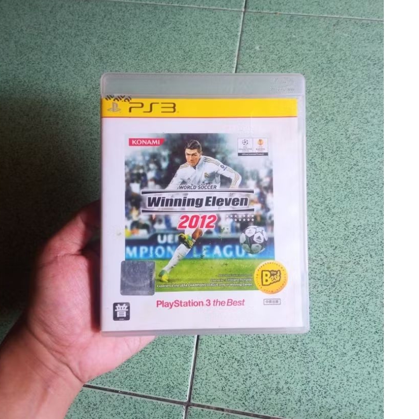 Winning eleven 2012 PS3 bahasa Inggris