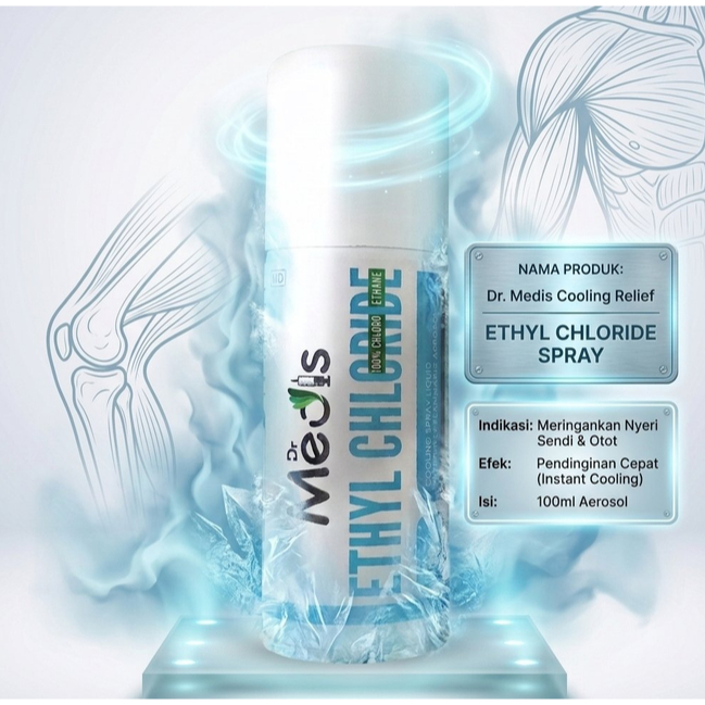 Dr Medis Ethyl Chloride Cooling Spray Liquid 100 ml