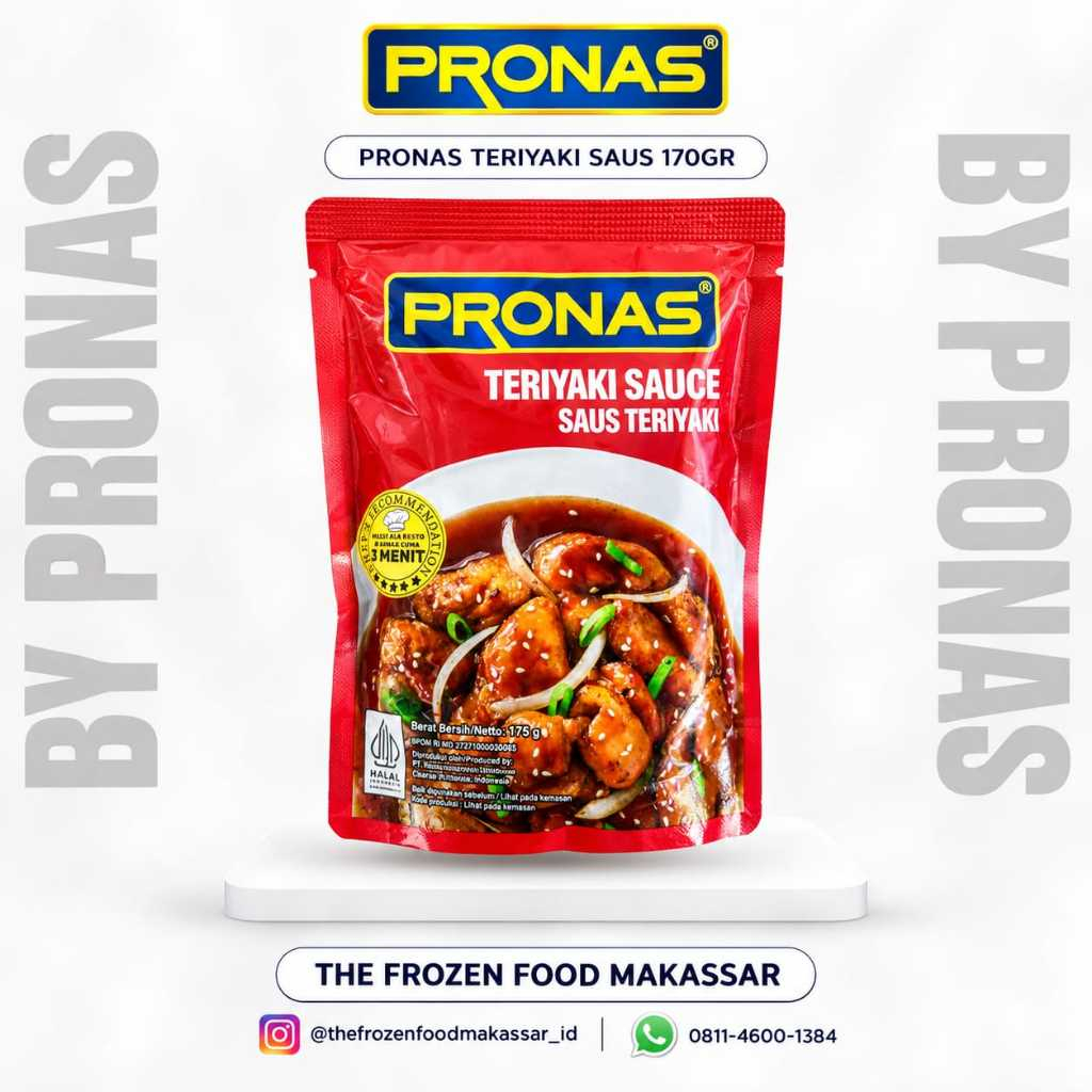 PRONAS TERIYAKI SAUS 175GR